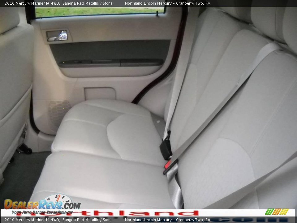 2010 Mercury Mariner I4 4WD Sangria Red Metallic / Stone Photo #12