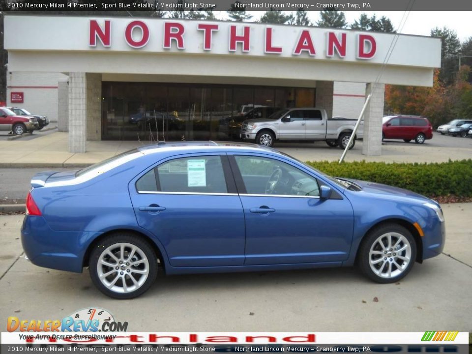 2010 Mercury Milan I4 Premier Sport Blue Metallic / Medium Light Stone Photo #1