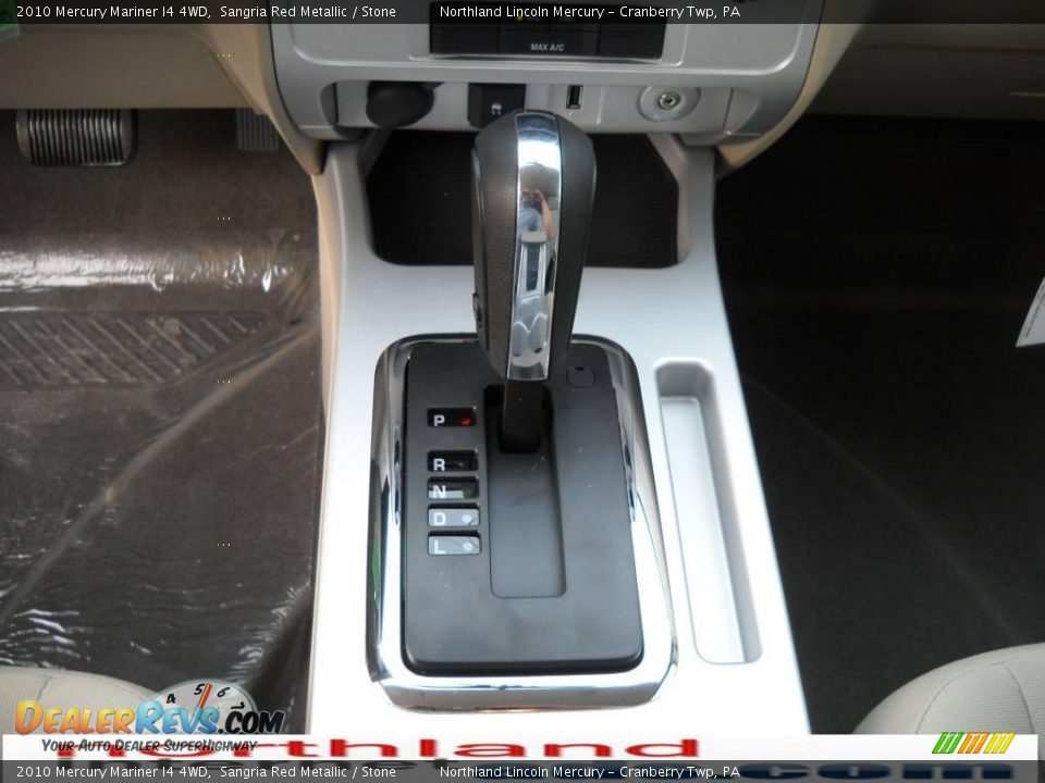 2010 Mercury Mariner I4 4WD Sangria Red Metallic / Stone Photo #18