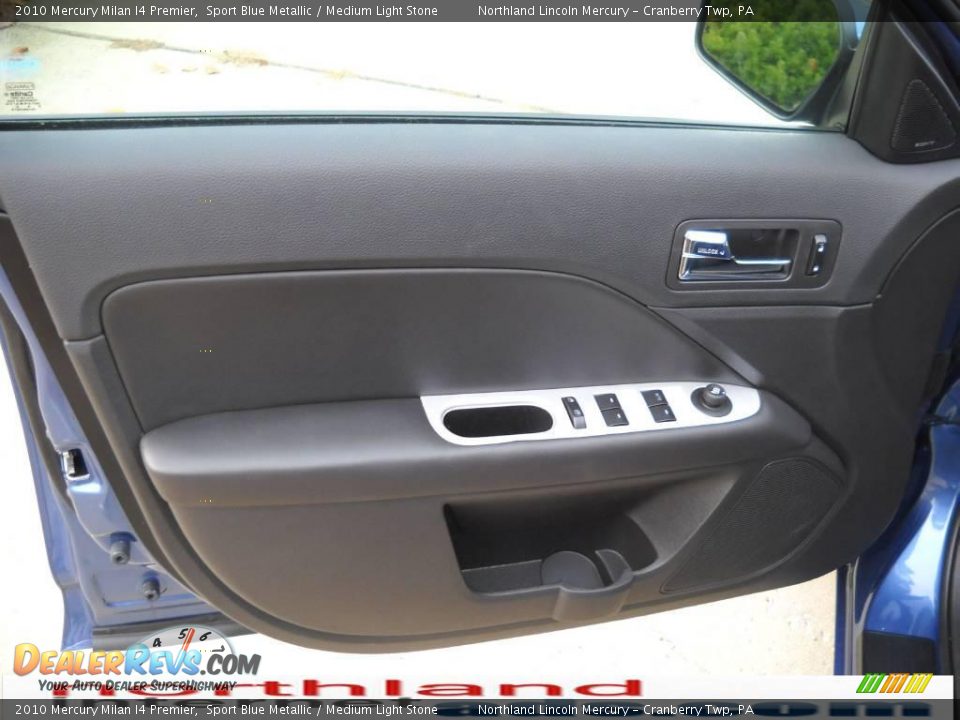 2010 Mercury Milan I4 Premier Sport Blue Metallic / Medium Light Stone Photo #6