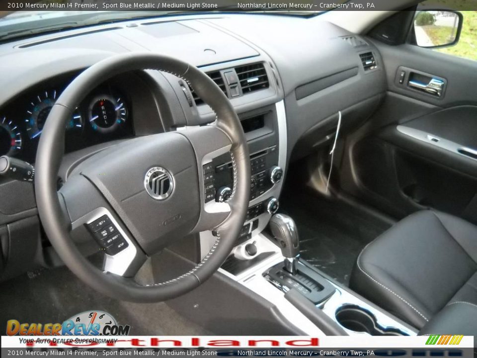 2010 Mercury Milan I4 Premier Sport Blue Metallic / Medium Light Stone Photo #7
