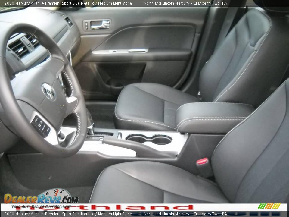 2010 Mercury Milan I4 Premier Sport Blue Metallic / Medium Light Stone Photo #8
