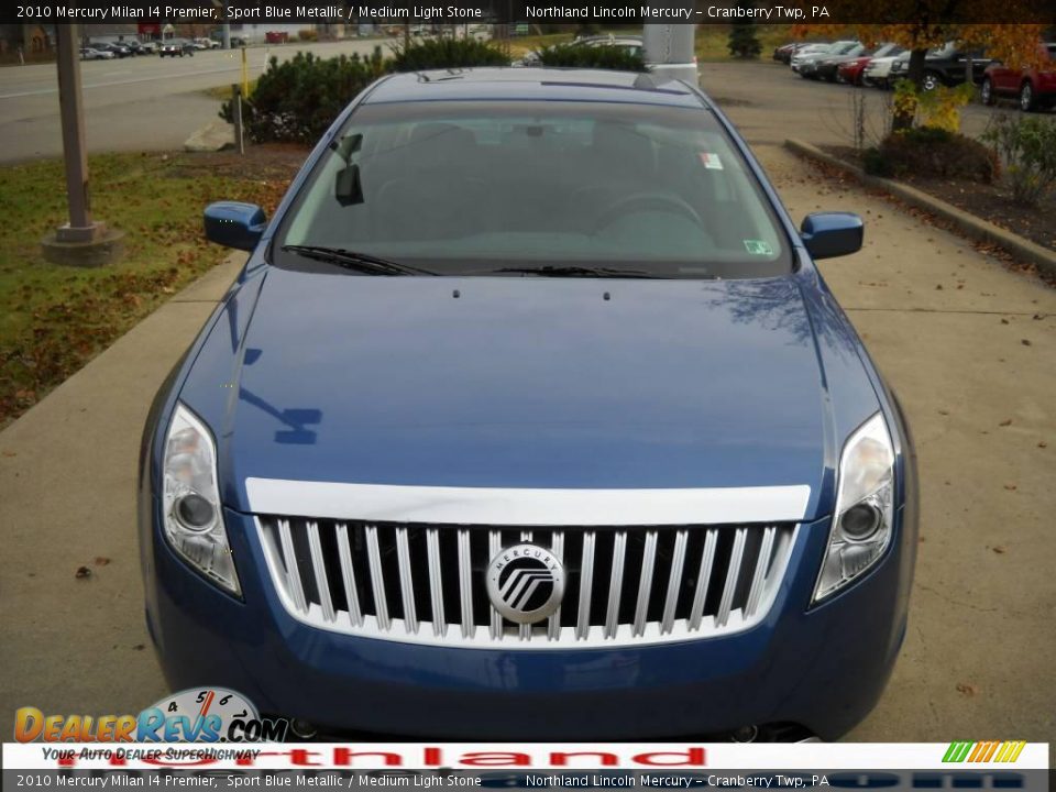 2010 Mercury Milan I4 Premier Sport Blue Metallic / Medium Light Stone Photo #14