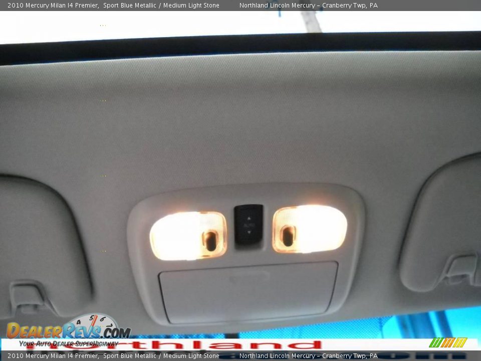 2010 Mercury Milan I4 Premier Sport Blue Metallic / Medium Light Stone Photo #16