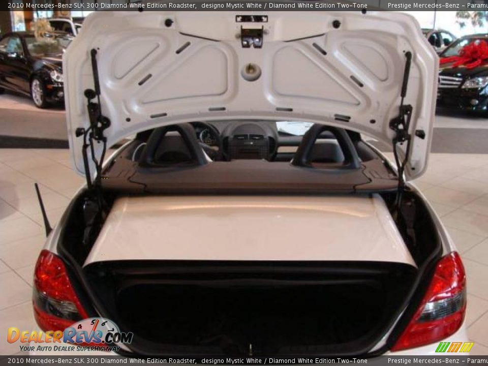 2010 Mercedes-Benz SLK 300 Diamond White Edition Roadster designo Mystic White / Diamond White Edition Two-Tone Photo #14