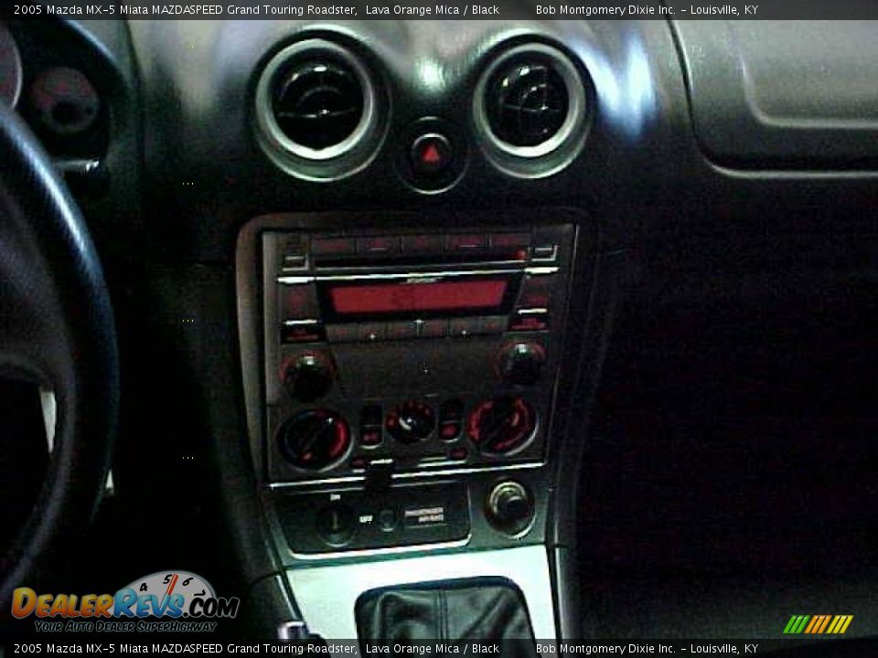 2005 Mazda MX-5 Miata MAZDASPEED Grand Touring Roadster Lava Orange Mica / Black Photo #14