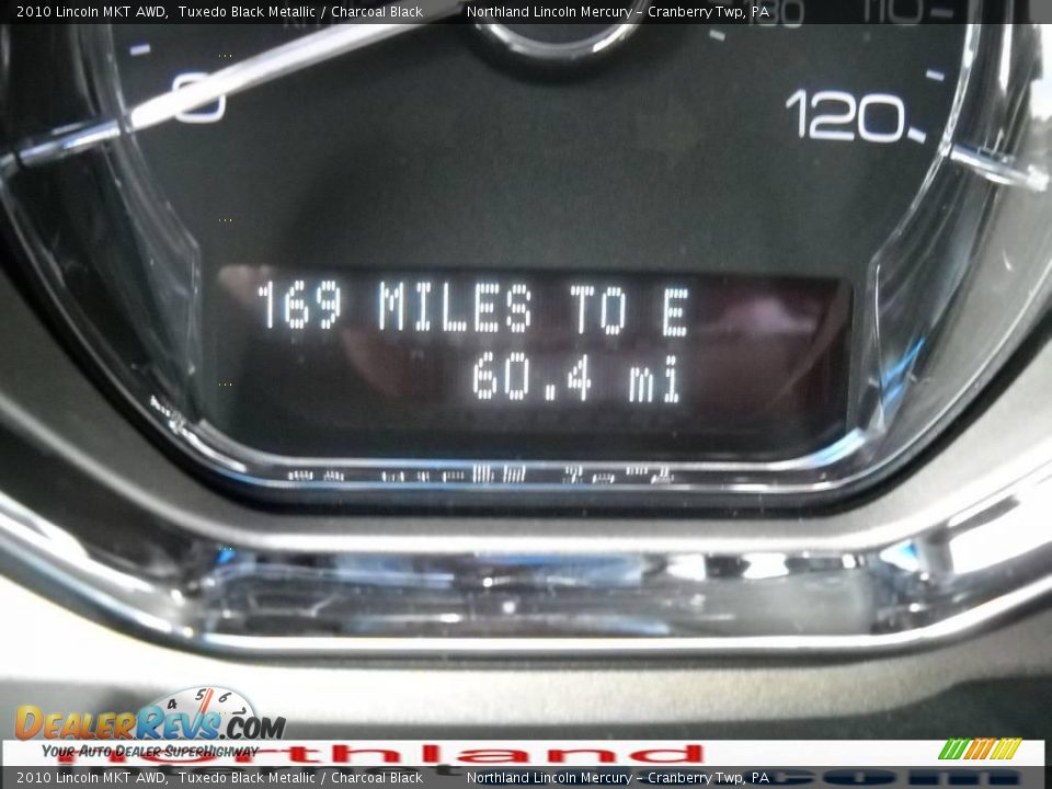 2010 Lincoln MKT AWD Tuxedo Black Metallic / Charcoal Black Photo #20