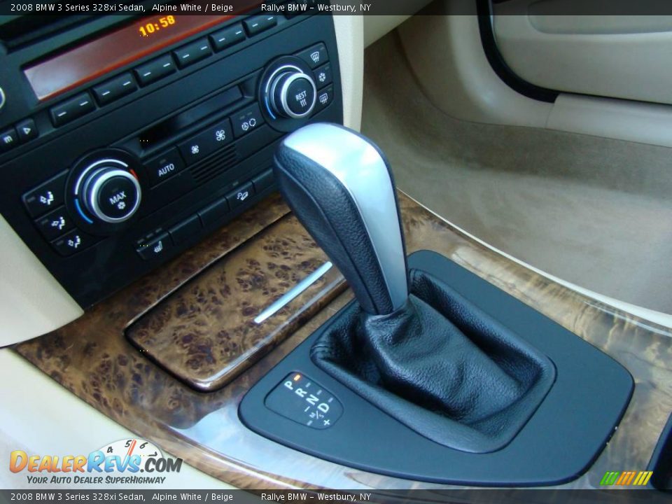 2008 BMW 3 Series 328xi Sedan Alpine White / Beige Photo #14