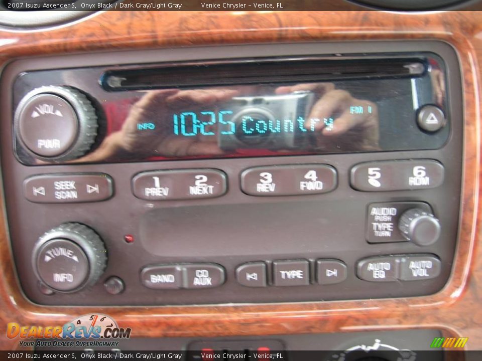 2007 Isuzu Ascender S Onyx Black / Dark Gray/Light Gray Photo #21