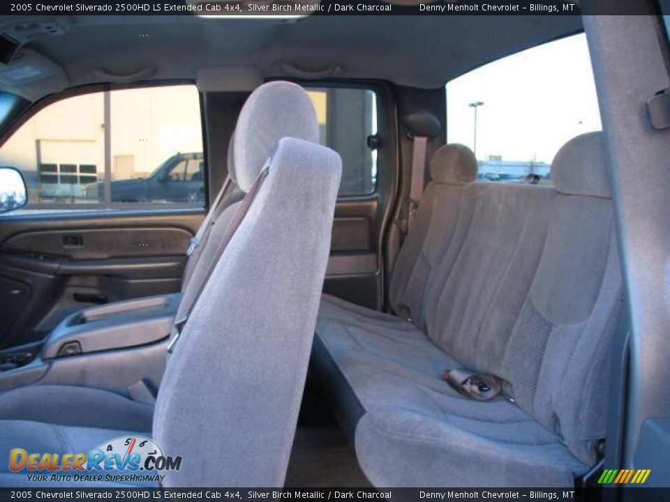 2005 Chevrolet Silverado 2500HD LS Extended Cab 4x4 Silver Birch Metallic / Dark Charcoal Photo #8