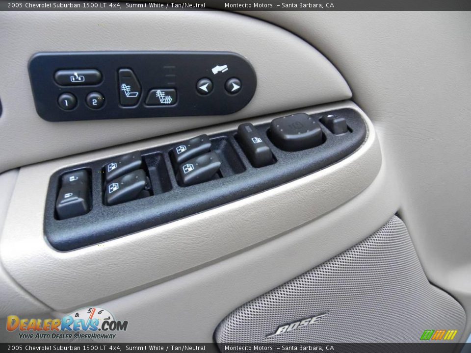 2005 Chevrolet Suburban 1500 LT 4x4 Summit White / Tan/Neutral Photo #24