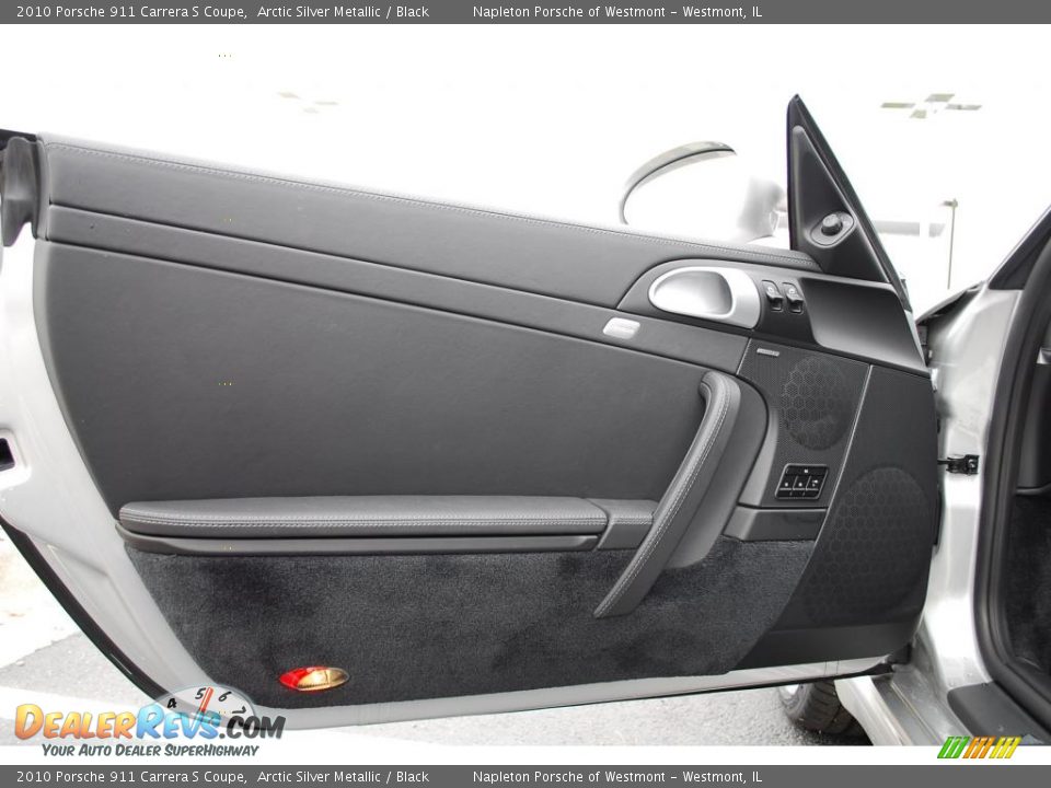 2010 Porsche 911 Carrera S Coupe Arctic Silver Metallic / Black Photo #12