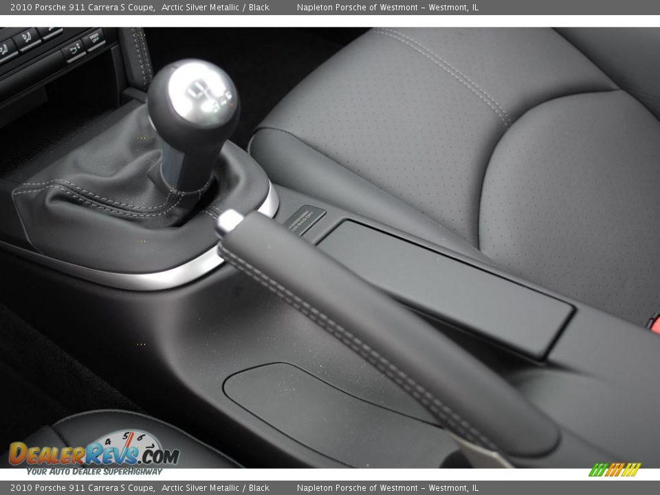 2010 Porsche 911 Carrera S Coupe Arctic Silver Metallic / Black Photo #14