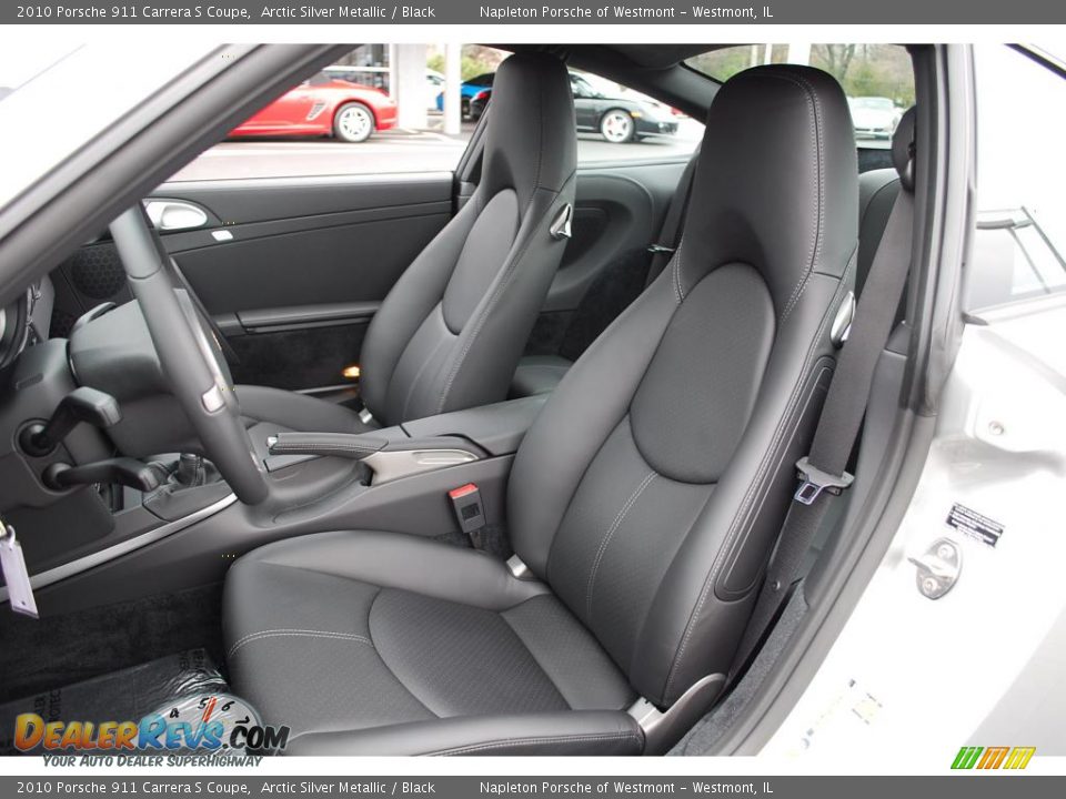 2010 Porsche 911 Carrera S Coupe Arctic Silver Metallic / Black Photo #18