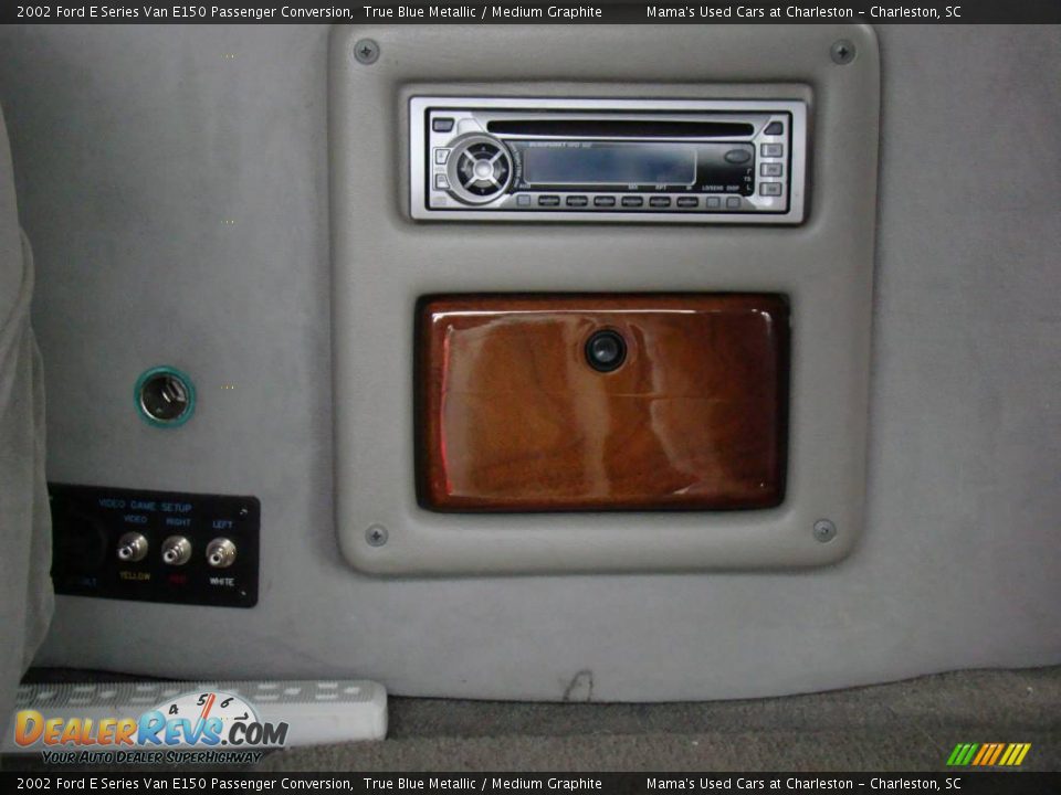 2002 Ford E Series Van E150 Passenger Conversion True Blue Metallic / Medium Graphite Photo #14