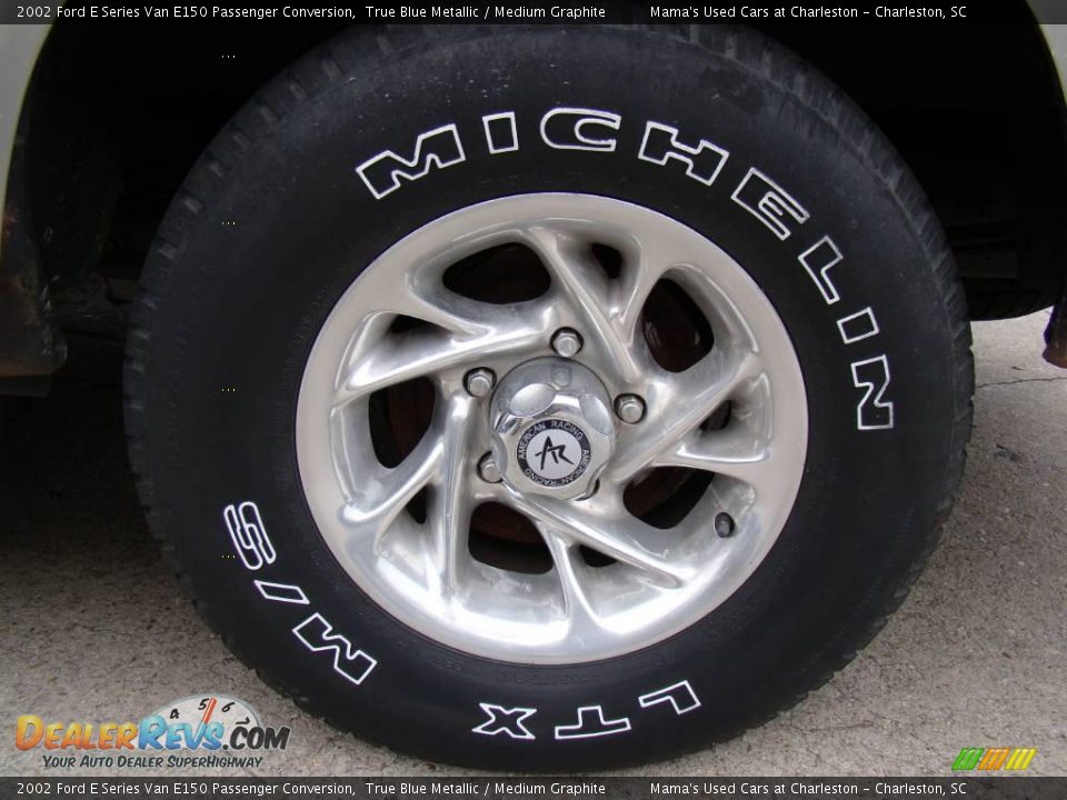 2002 Ford E Series Van E150 Passenger Conversion True Blue Metallic / Medium Graphite Photo #28