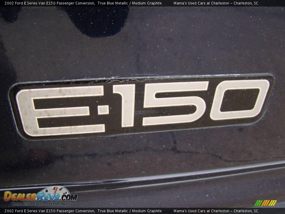 2002 Ford E Series Van E150 Passenger Conversion True Blue Metallic / Medium Graphite Photo #34