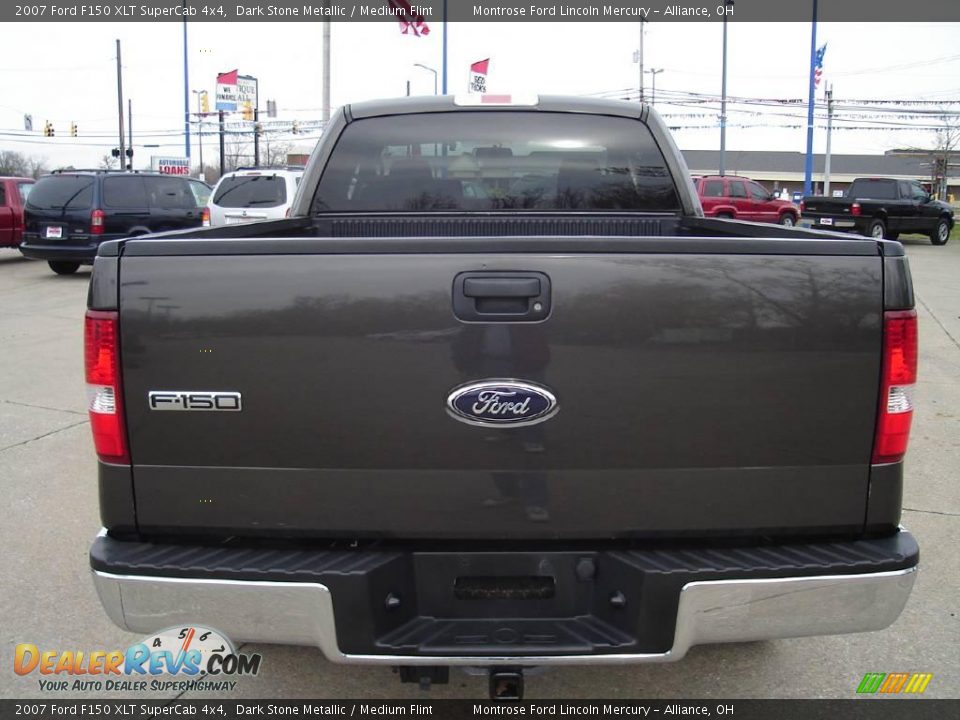 2007 Ford F150 XLT SuperCab 4x4 Dark Stone Metallic / Medium Flint Photo #4