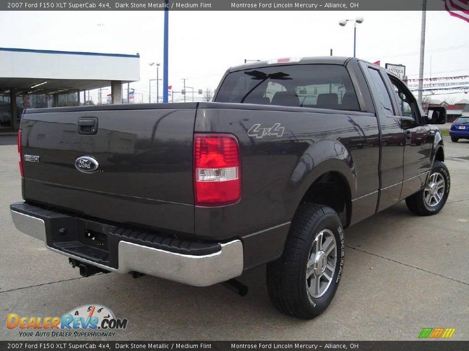 2007 Ford F150 XLT SuperCab 4x4 Dark Stone Metallic / Medium Flint Photo #5