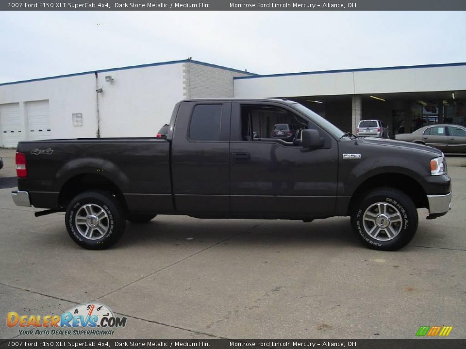 2007 Ford F150 XLT SuperCab 4x4 Dark Stone Metallic / Medium Flint Photo #6