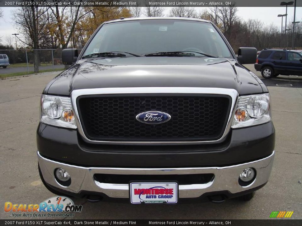 2007 Ford F150 XLT SuperCab 4x4 Dark Stone Metallic / Medium Flint Photo #8