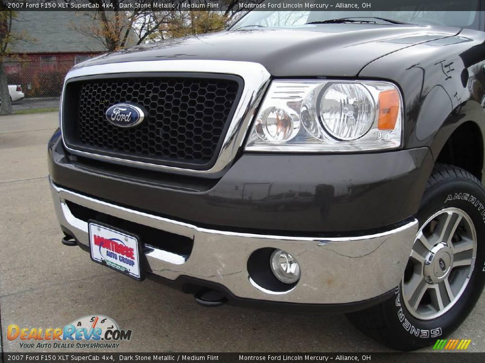 2007 Ford F150 XLT SuperCab 4x4 Dark Stone Metallic / Medium Flint Photo #9