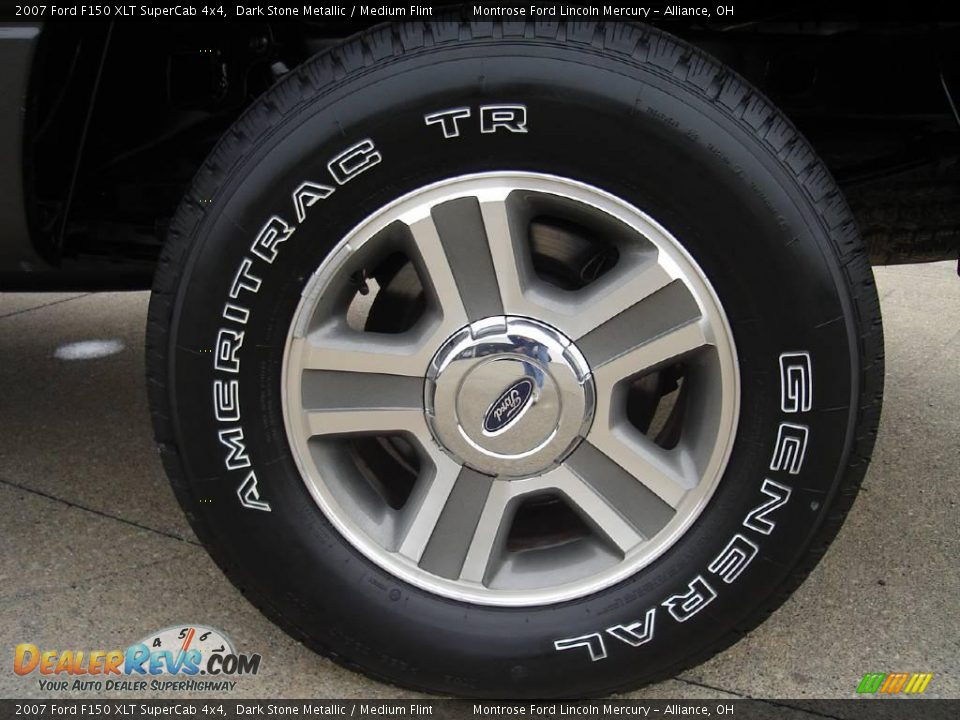 2007 Ford F150 XLT SuperCab 4x4 Dark Stone Metallic / Medium Flint Photo #11