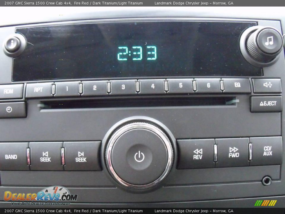 2007 GMC Sierra 1500 Crew Cab 4x4 Fire Red / Dark Titanium/Light Titanium Photo #27