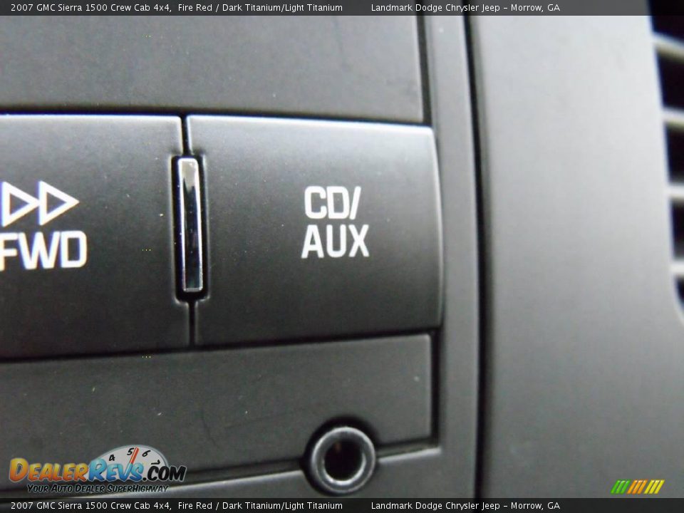 2007 GMC Sierra 1500 Crew Cab 4x4 Fire Red / Dark Titanium/Light Titanium Photo #28