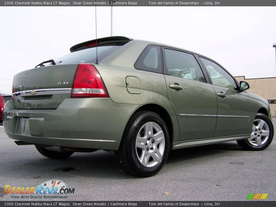 2006 Chevrolet Malibu Maxx LT Wagon Silver Green Metallic / Cashmere Beige Photo #7