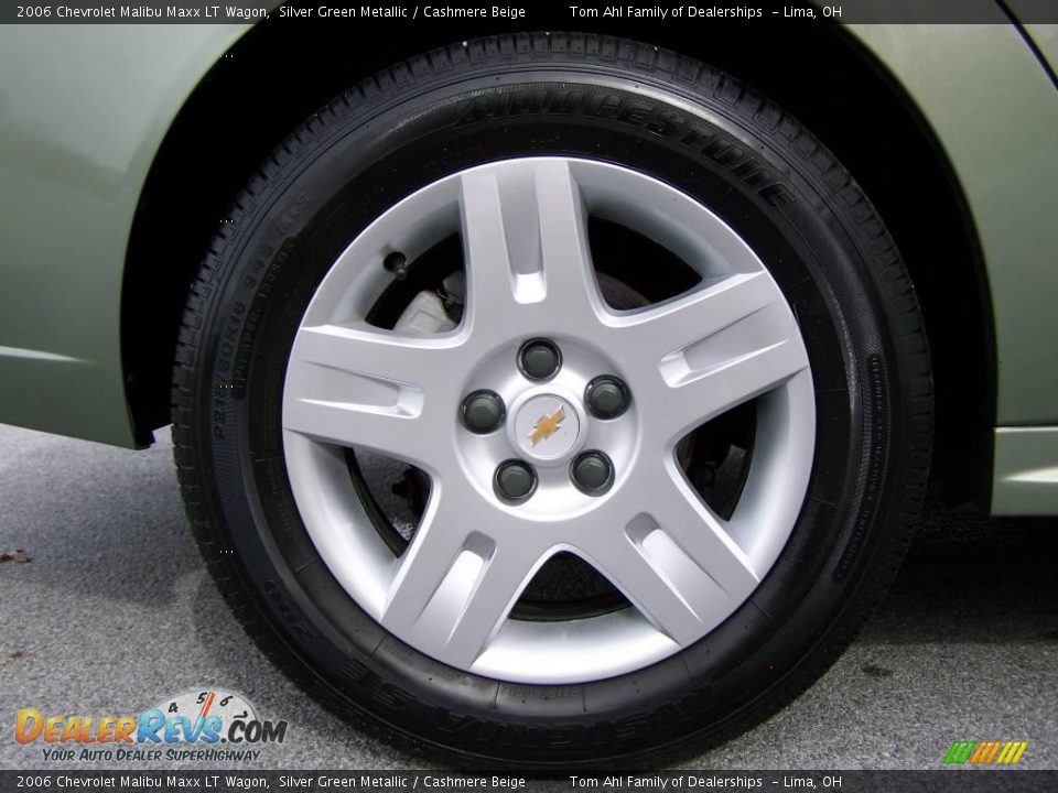 2006 Chevrolet Malibu Maxx LT Wagon Silver Green Metallic / Cashmere Beige Photo #8