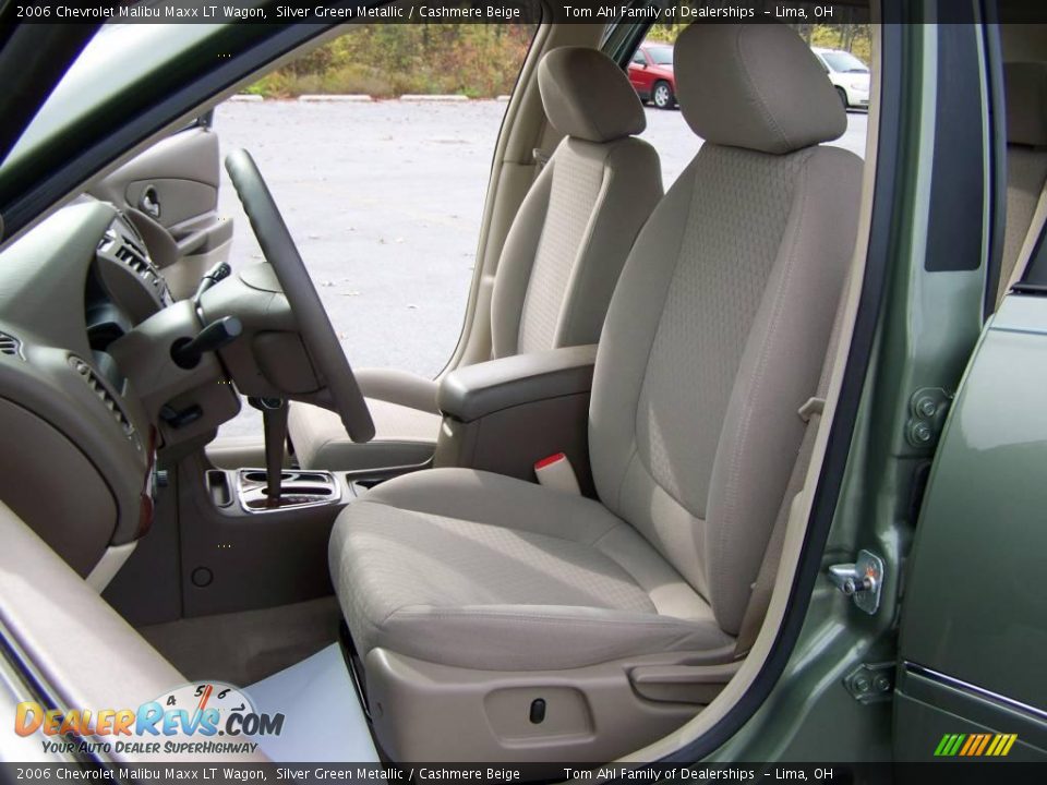 2006 Chevrolet Malibu Maxx LT Wagon Silver Green Metallic / Cashmere Beige Photo #9