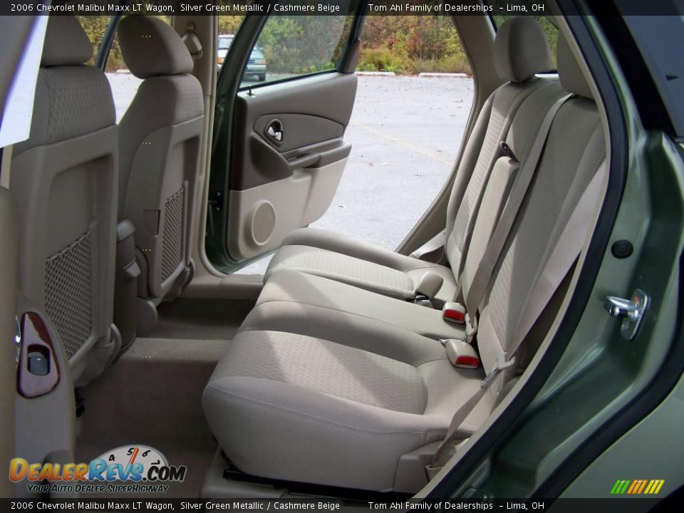 2006 Chevrolet Malibu Maxx LT Wagon Silver Green Metallic / Cashmere Beige Photo #10