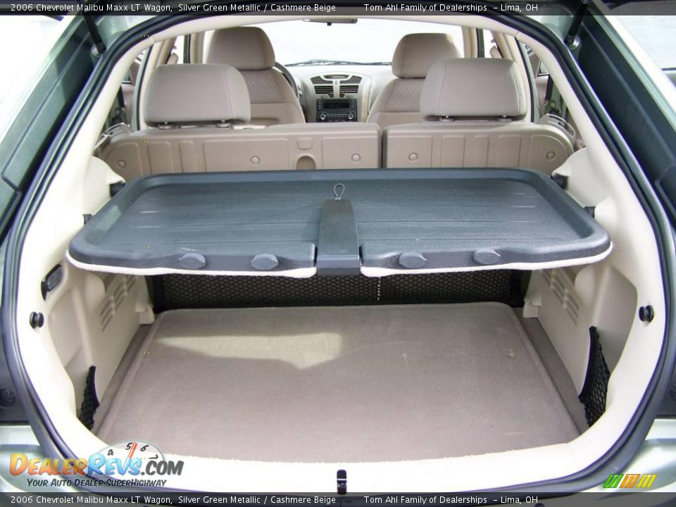 2006 Chevrolet Malibu Maxx LT Wagon Silver Green Metallic / Cashmere Beige Photo #11