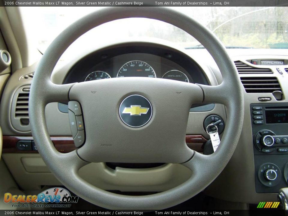 2006 Chevrolet Malibu Maxx LT Wagon Silver Green Metallic / Cashmere Beige Photo #18