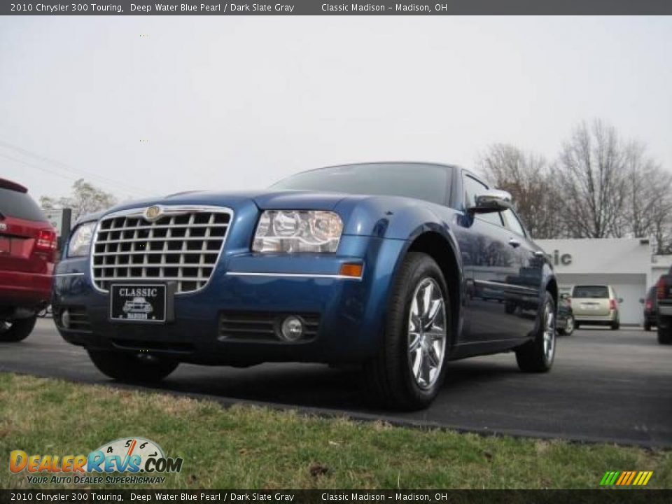 2010 Chrysler 300 Touring Deep Water Blue Pearl / Dark Slate Gray Photo #1