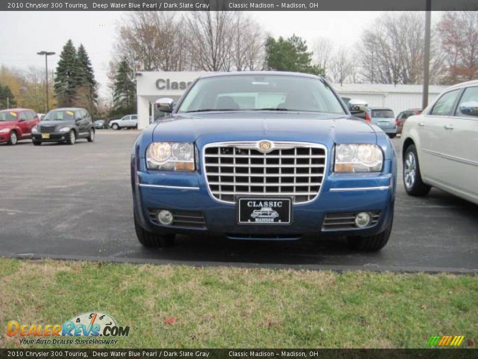 2010 Chrysler 300 Touring Deep Water Blue Pearl / Dark Slate Gray Photo #2