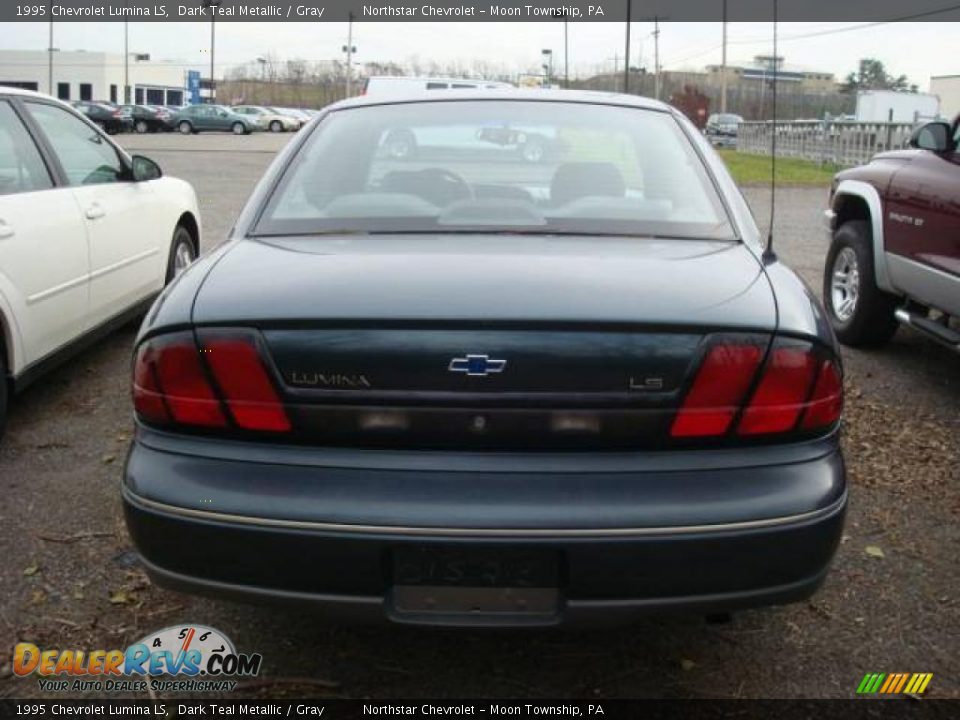1995 Chevrolet Lumina LS Dark Teal Metallic / Gray Photo #3