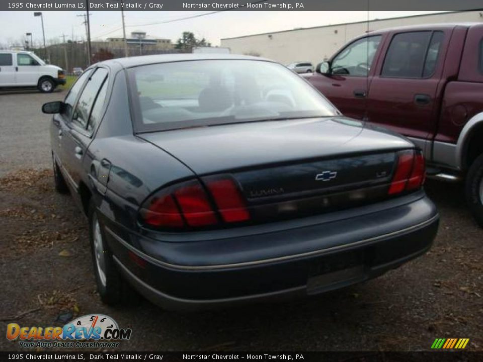 1995 Chevrolet Lumina LS Dark Teal Metallic / Gray Photo #4