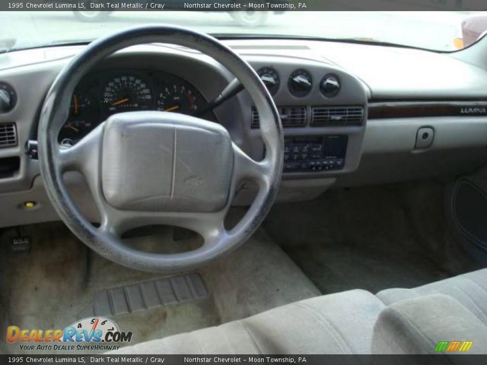 1995 Chevrolet Lumina LS Dark Teal Metallic / Gray Photo #10