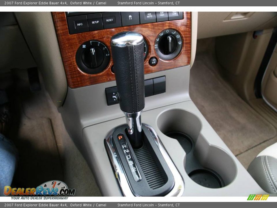 2007 Ford Explorer Eddie Bauer 4x4 Oxford White / Camel Photo #6