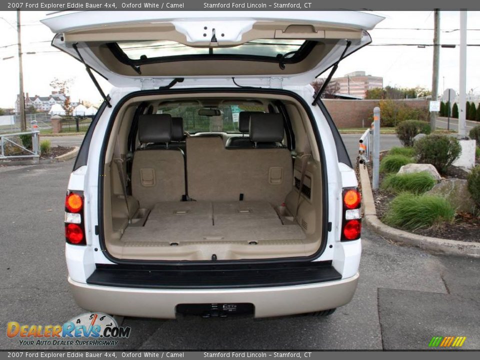 2007 Ford Explorer Eddie Bauer 4x4 Oxford White / Camel Photo #7
