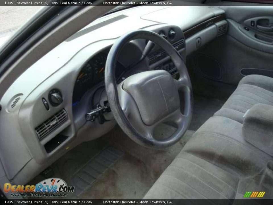 1995 Chevrolet Lumina LS Dark Teal Metallic / Gray Photo #14