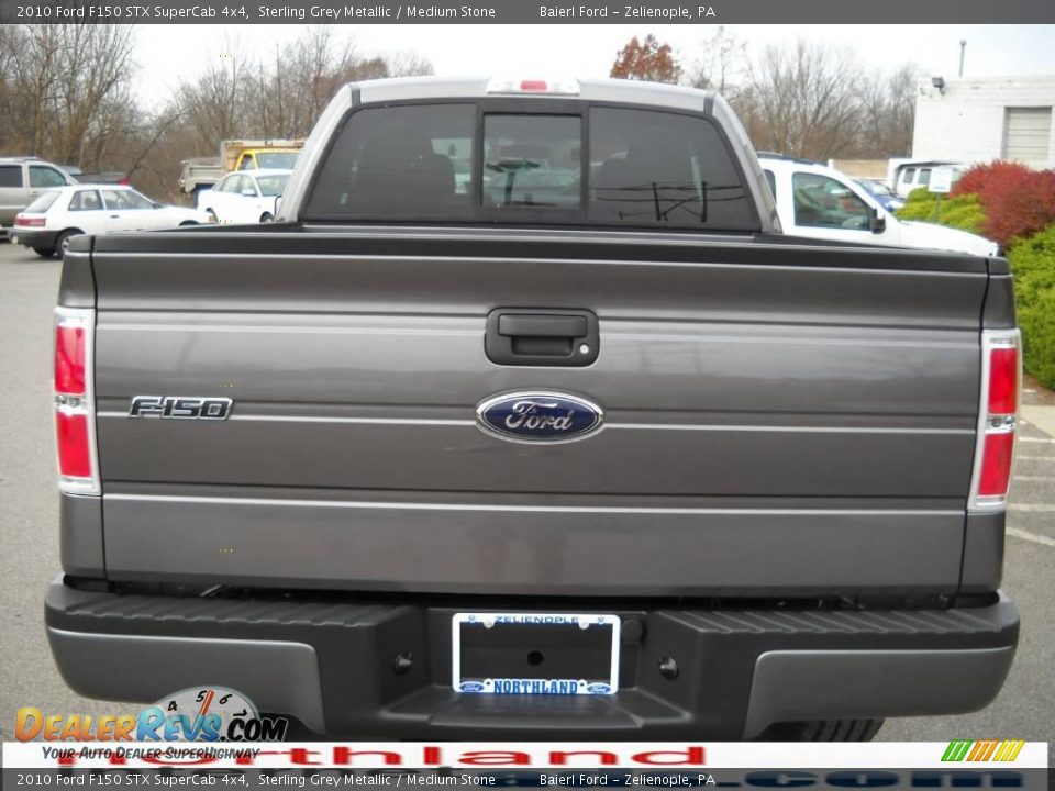 2010 Ford F150 STX SuperCab 4x4 Sterling Grey Metallic / Medium Stone Photo #7