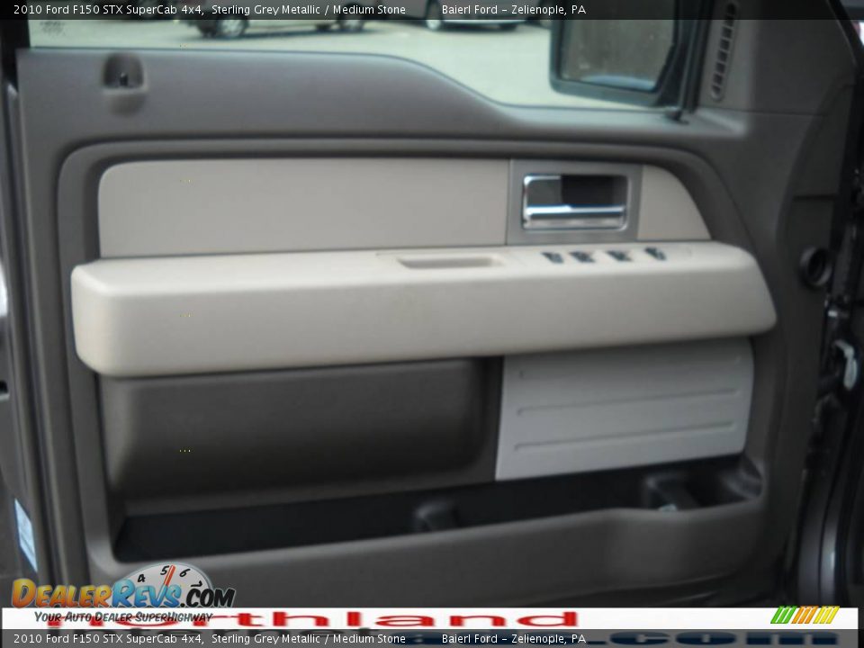 2010 Ford F150 STX SuperCab 4x4 Sterling Grey Metallic / Medium Stone Photo #9