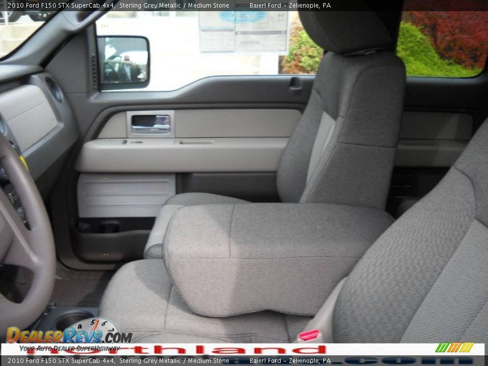 2010 Ford F150 STX SuperCab 4x4 Sterling Grey Metallic / Medium Stone Photo #11
