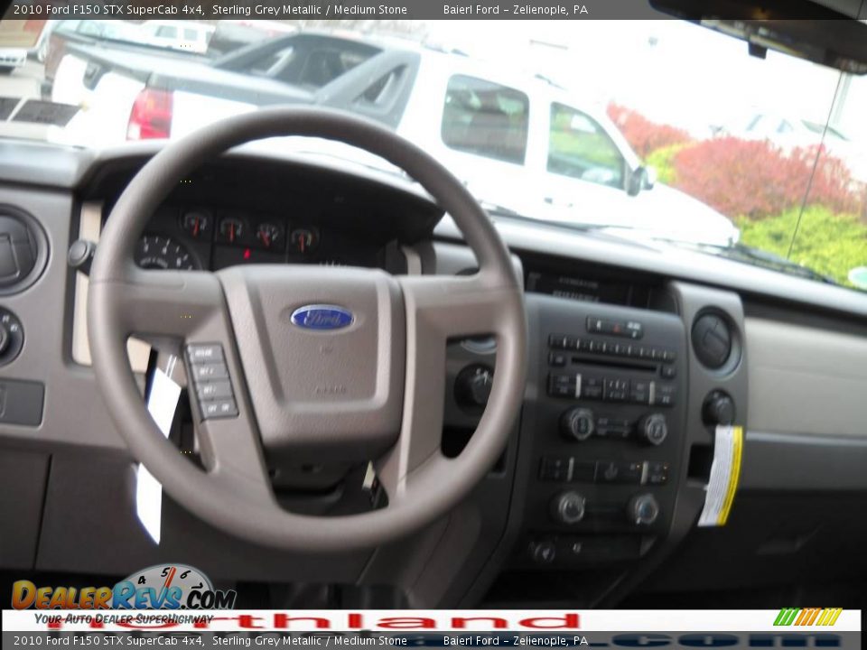 2010 Ford F150 STX SuperCab 4x4 Sterling Grey Metallic / Medium Stone Photo #13