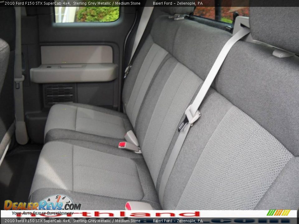 2010 Ford F150 STX SuperCab 4x4 Sterling Grey Metallic / Medium Stone Photo #14