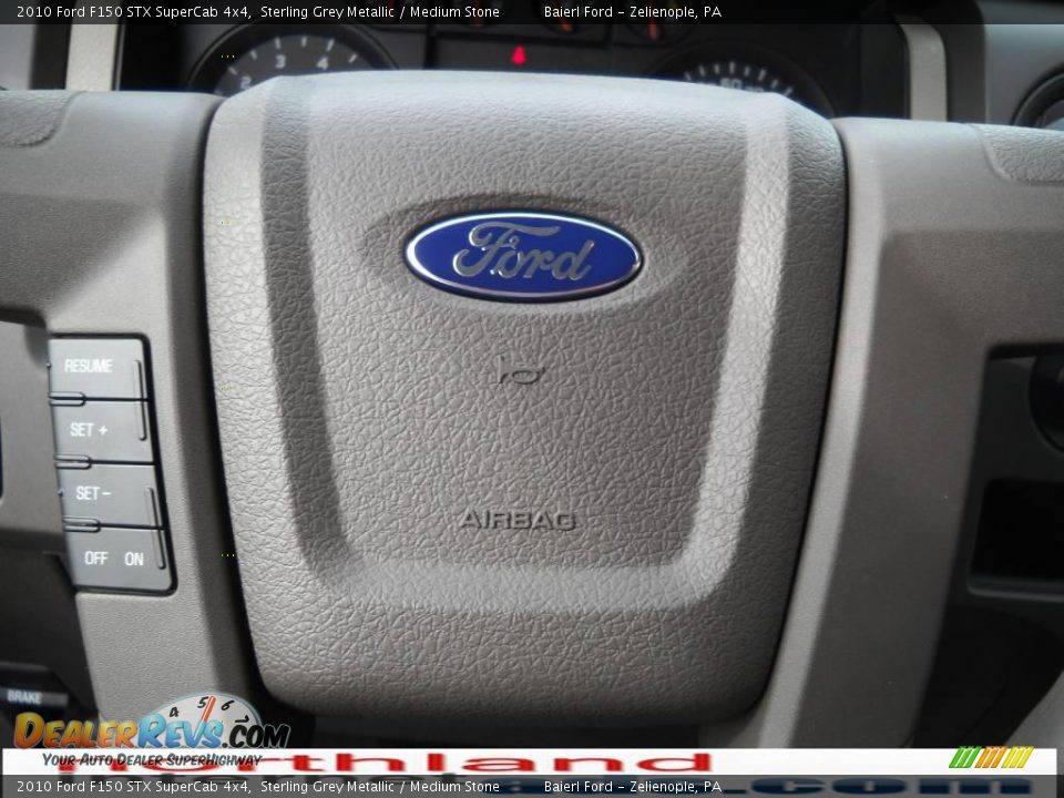 2010 Ford F150 STX SuperCab 4x4 Sterling Grey Metallic / Medium Stone Photo #19