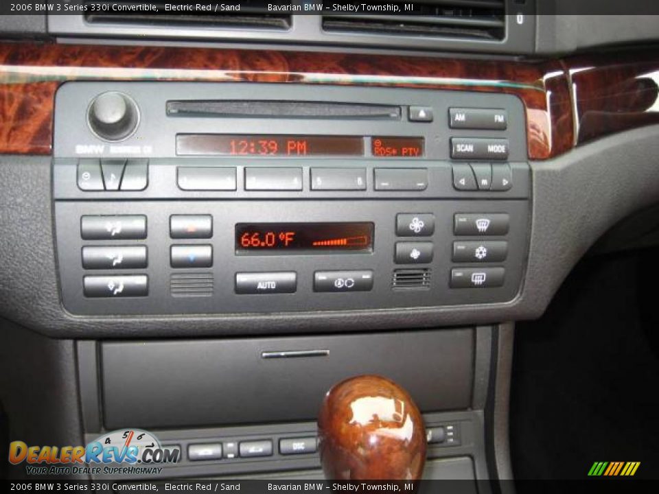 2006 BMW 3 Series 330i Convertible Electric Red / Sand Photo #19